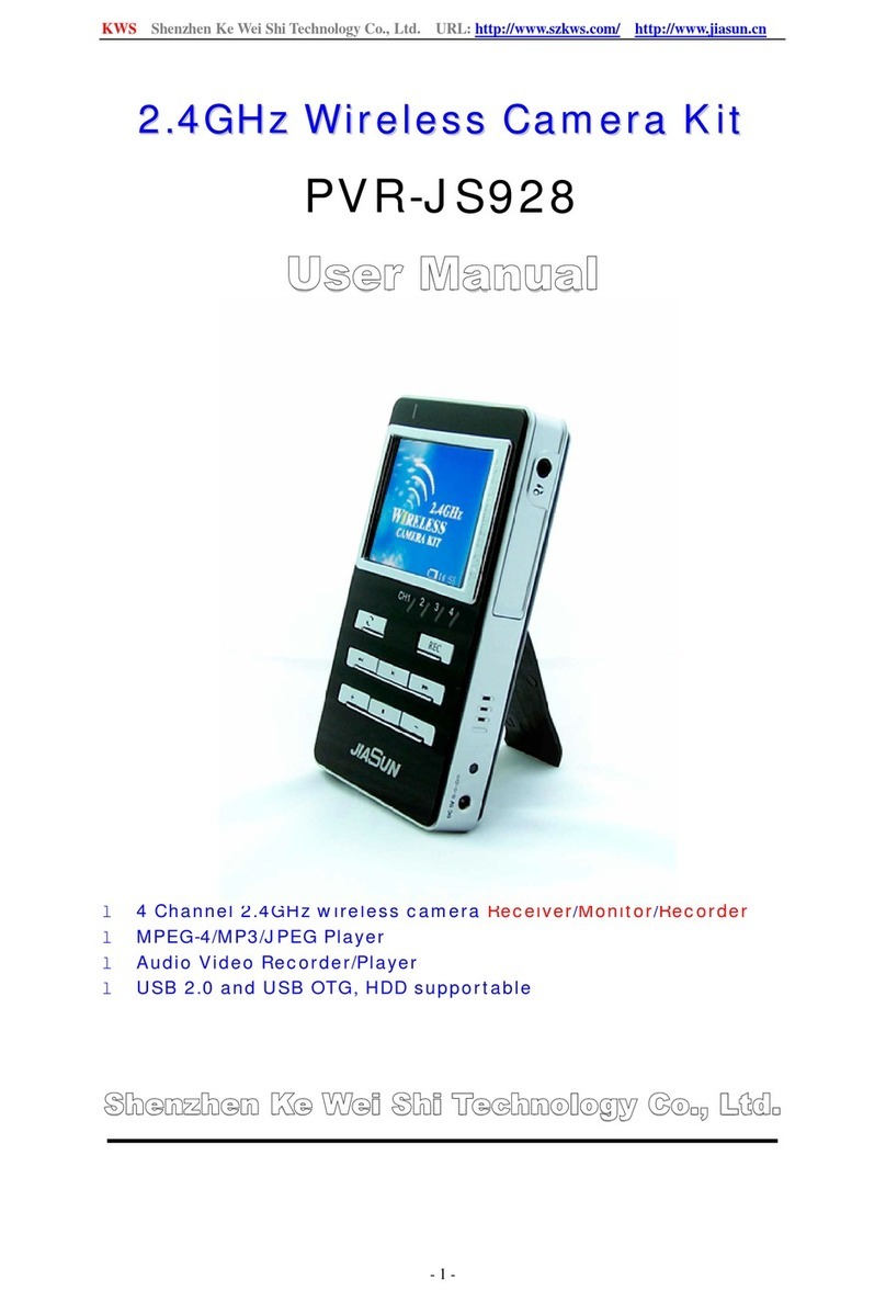 JiaSun PVR-JS928 user manual