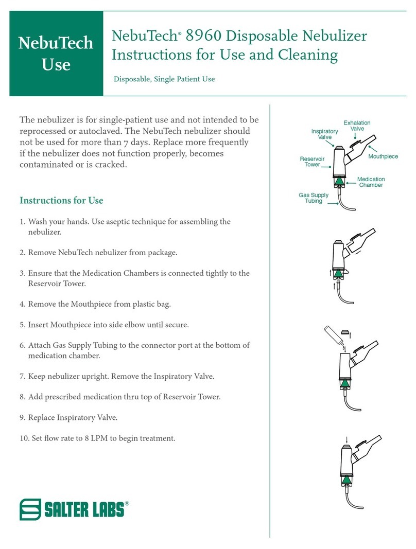 NebuTech 8960 Instructions for use and cleaning NebuTech 8960 Instructions for use and cleaning