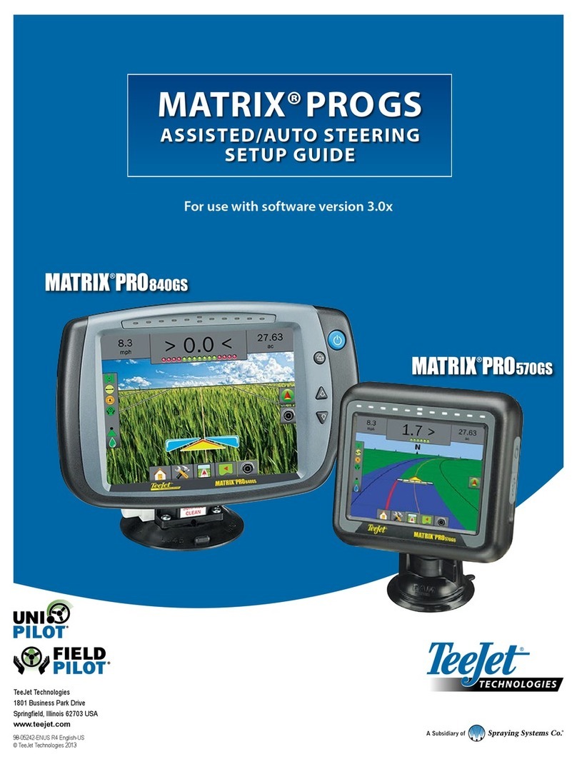 TeeJet Technologies MATRIX PRO940gs Setup guide TeeJet Technologies MATRIX PRO940gs Setup guide