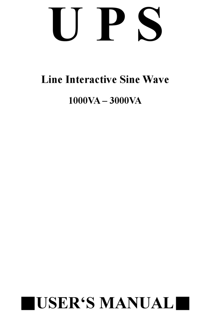 Powercom 1000AP User manual