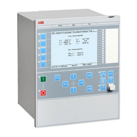 ABB RED670 Relion 670 series User manual