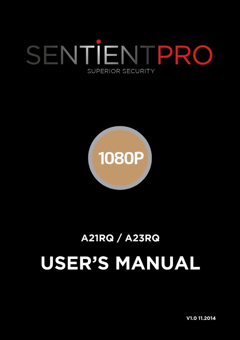 SENTIENT PRO A21RQ User manual