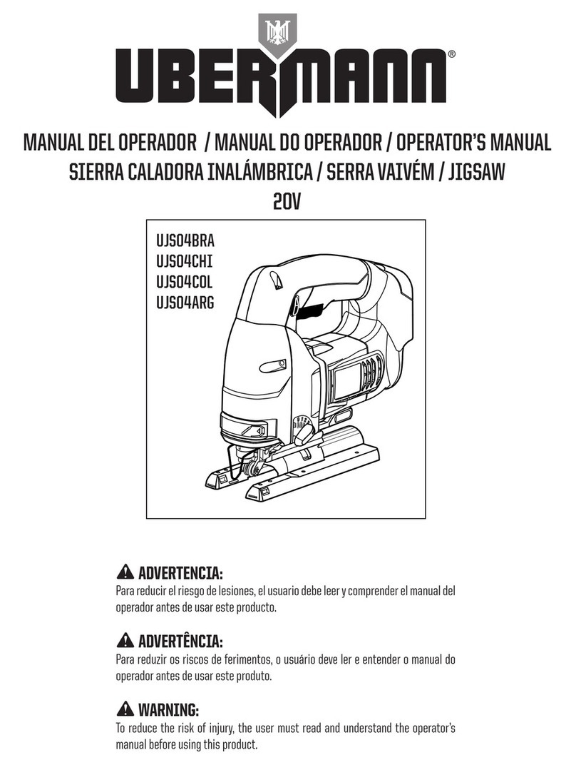 Ubermann UJS04BRA Operator's manual