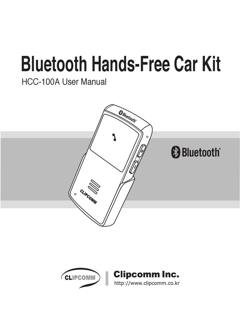 Clipcomm HCC-100A user manual