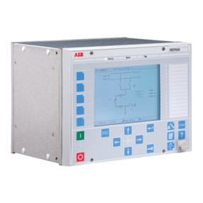 ABB REF630 User manual