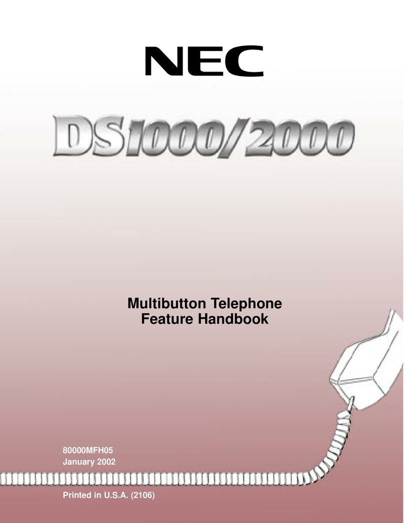 NEC DS1000 Owner's manual NEC DS1000 Owner's manual