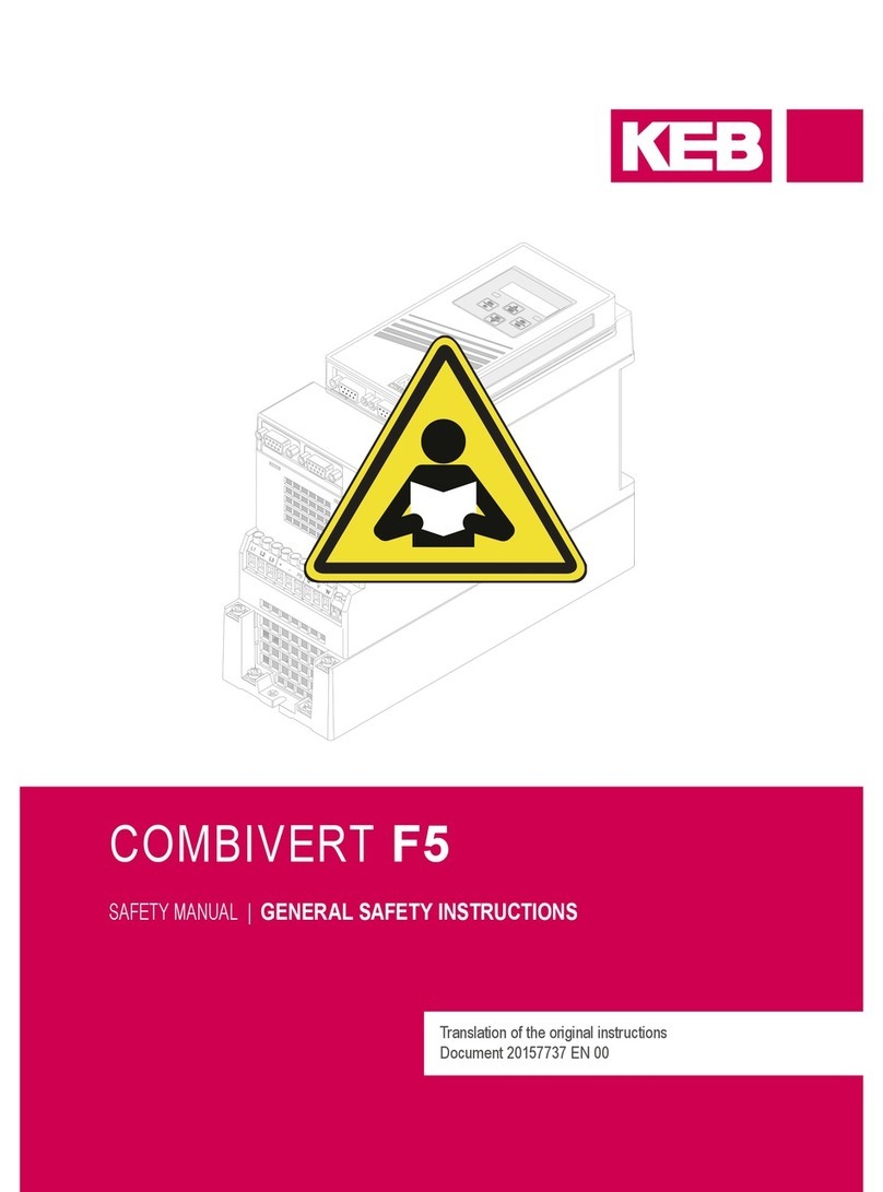 KEBCO COMBIVERT F5 User guide