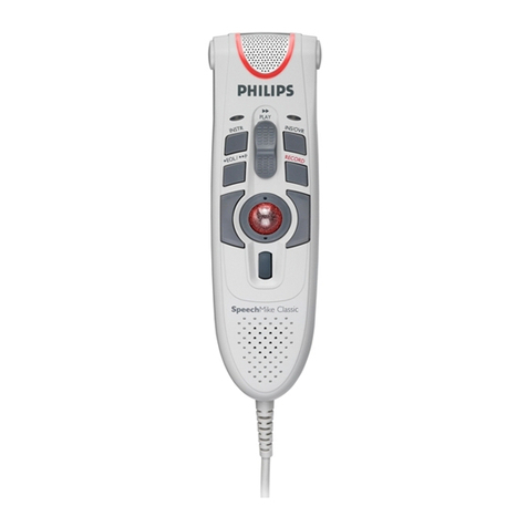 Philips SpeechMike II LFH5260 User manual