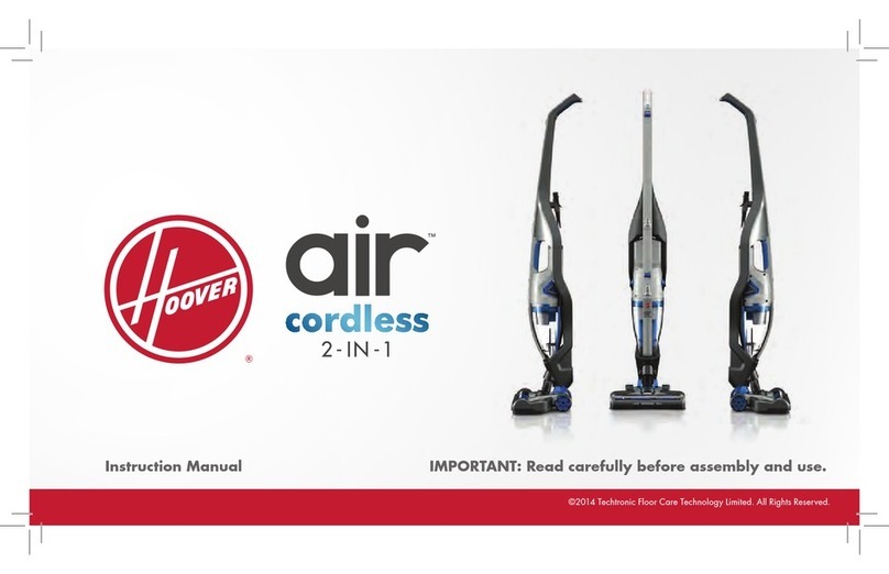 Hoover air cordless 2 in 1 User manual