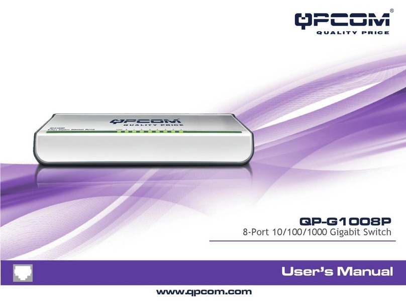 qpcom QP-G1008P user manual