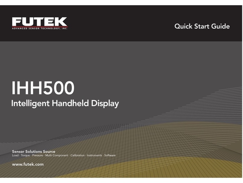 Futek IHH500 User manual