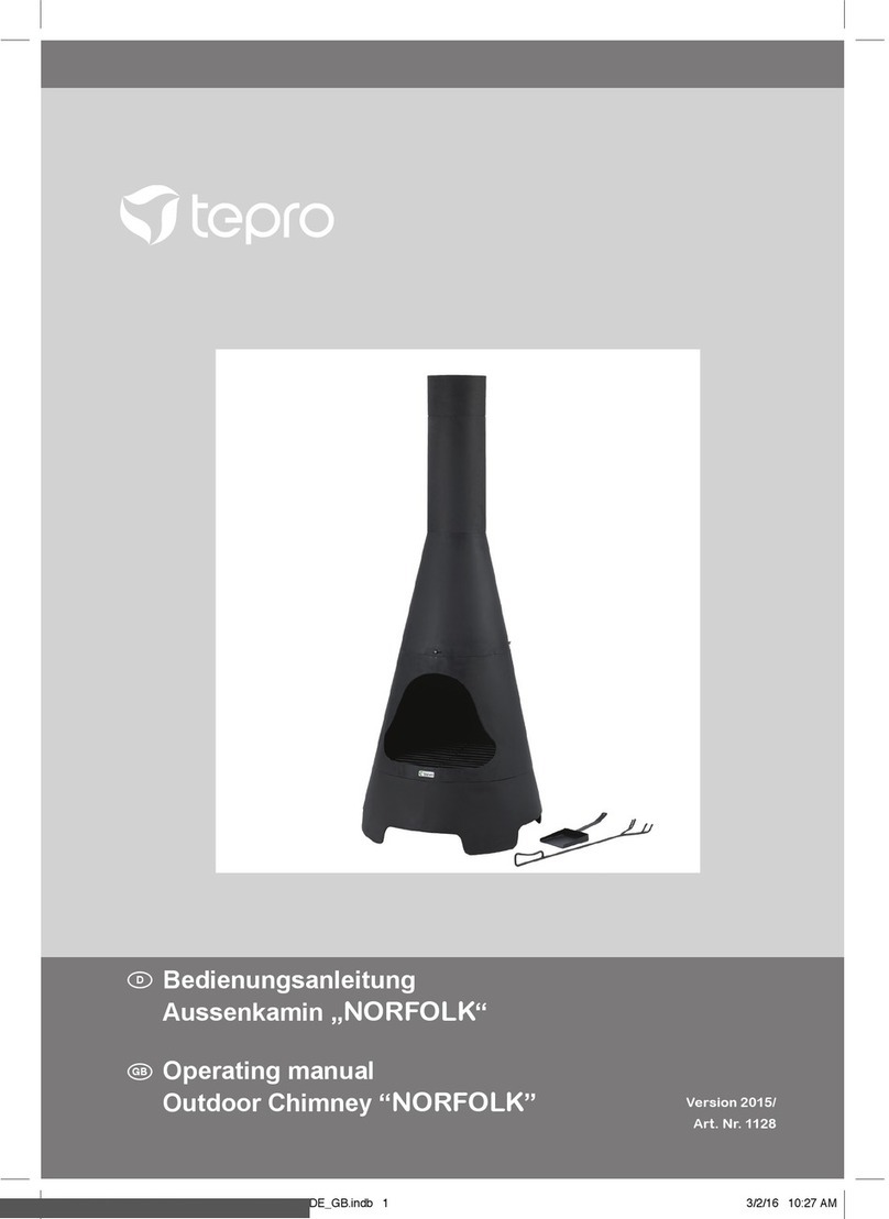 tepro 1128 operating manual