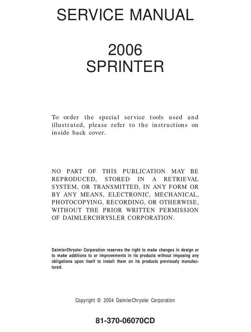 DaimlerChrysler SPRINTER2006 User manual