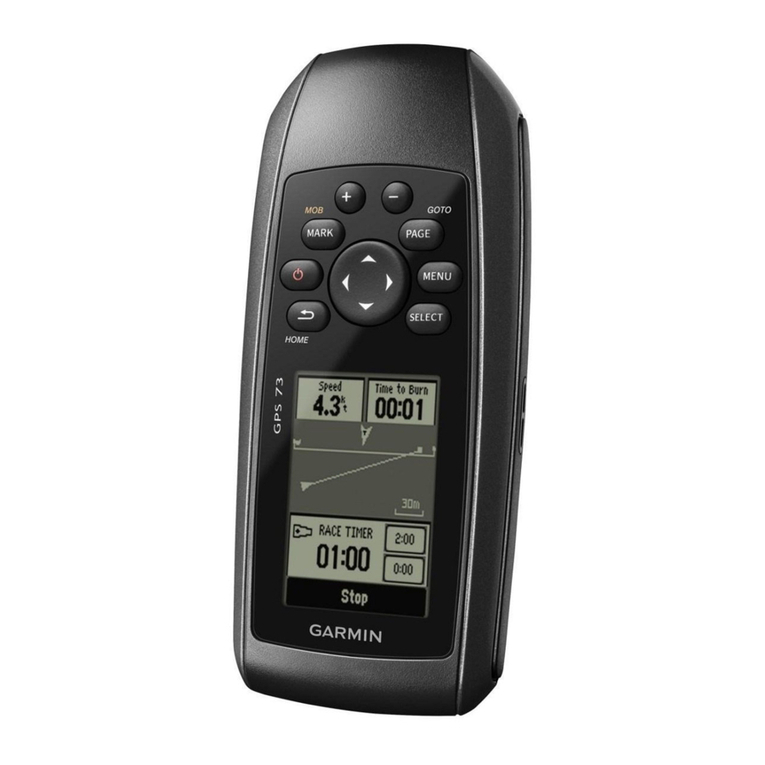 Garmin GPS 73 Instruction manual Garmin GPS 73 Instruction manual