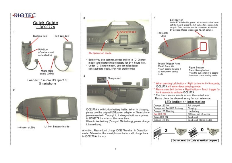 RIOTEC iDC9277A quick guide