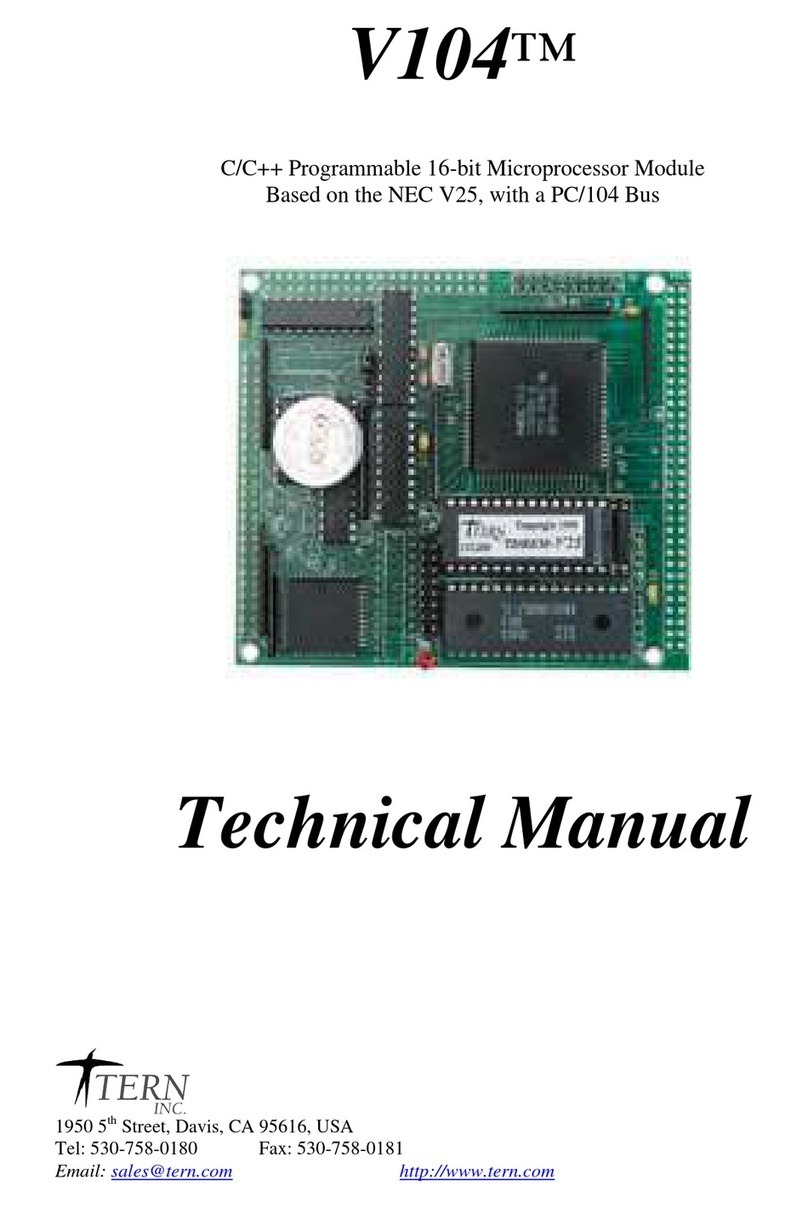 Tern V104 Technical manual