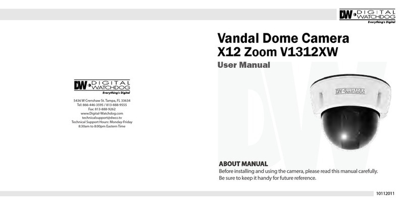 Digital Watchdog V1312XW user manual