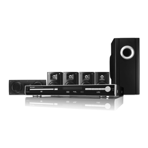 Sharp HT-CN150DVW User manual