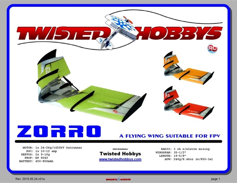 Twisted Hobbys Zorro User manual Twisted Hobbys Zorro User manual
