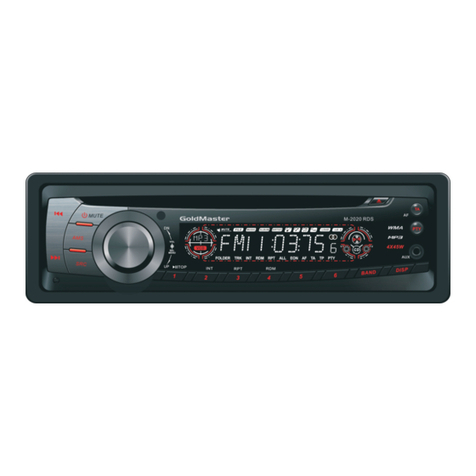 Goldmaster M-2020 RDS user manual