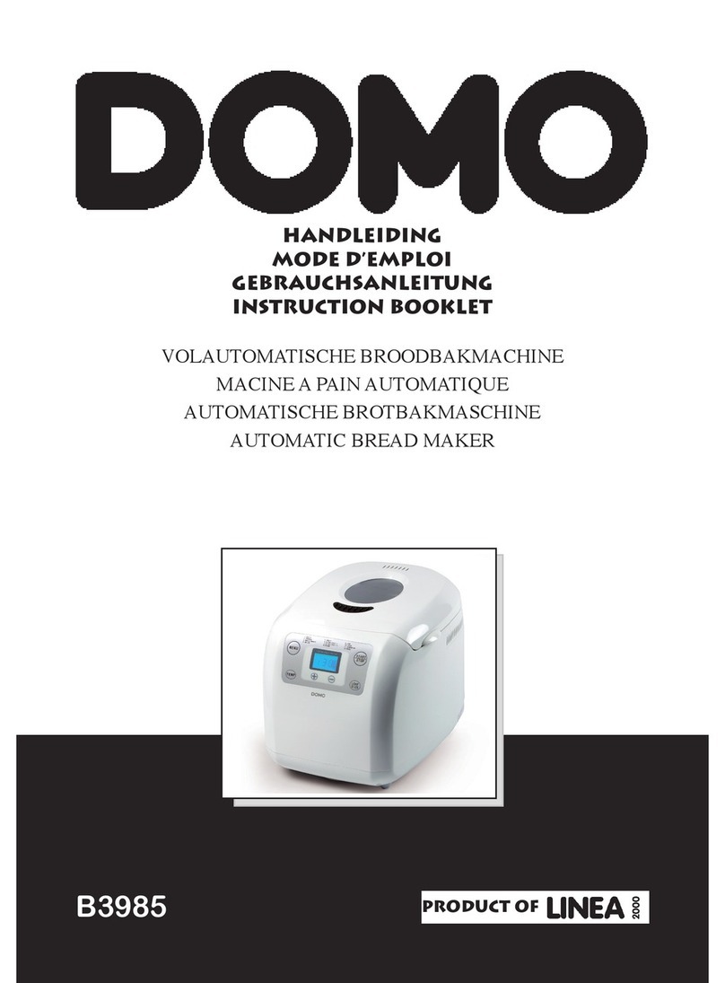 Domo B3985 Instruction booklet