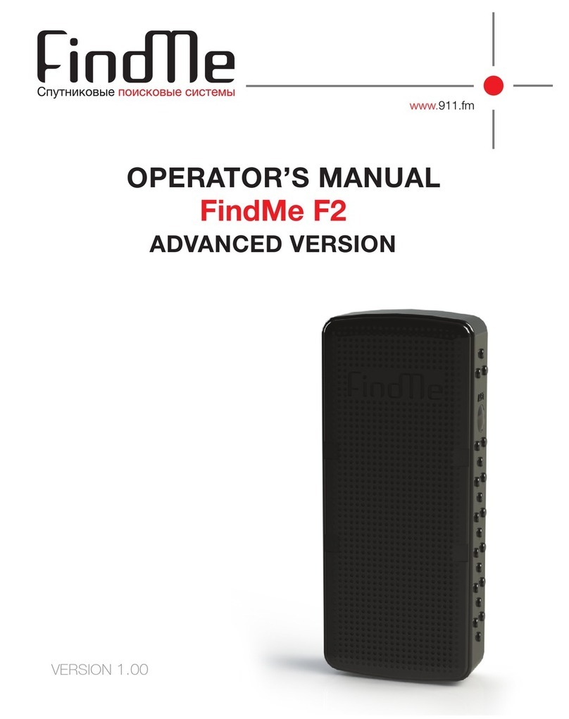 find-me F2 Operator's manual