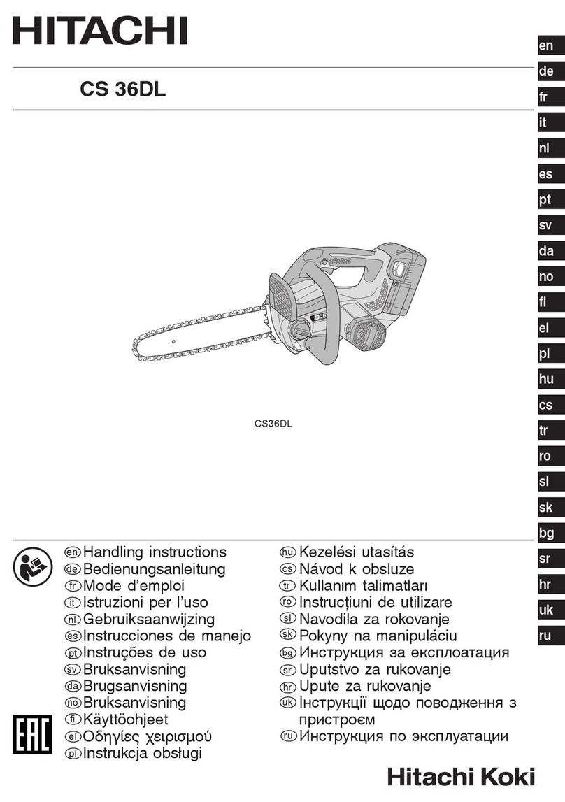Hitachi DH 36DL User manual