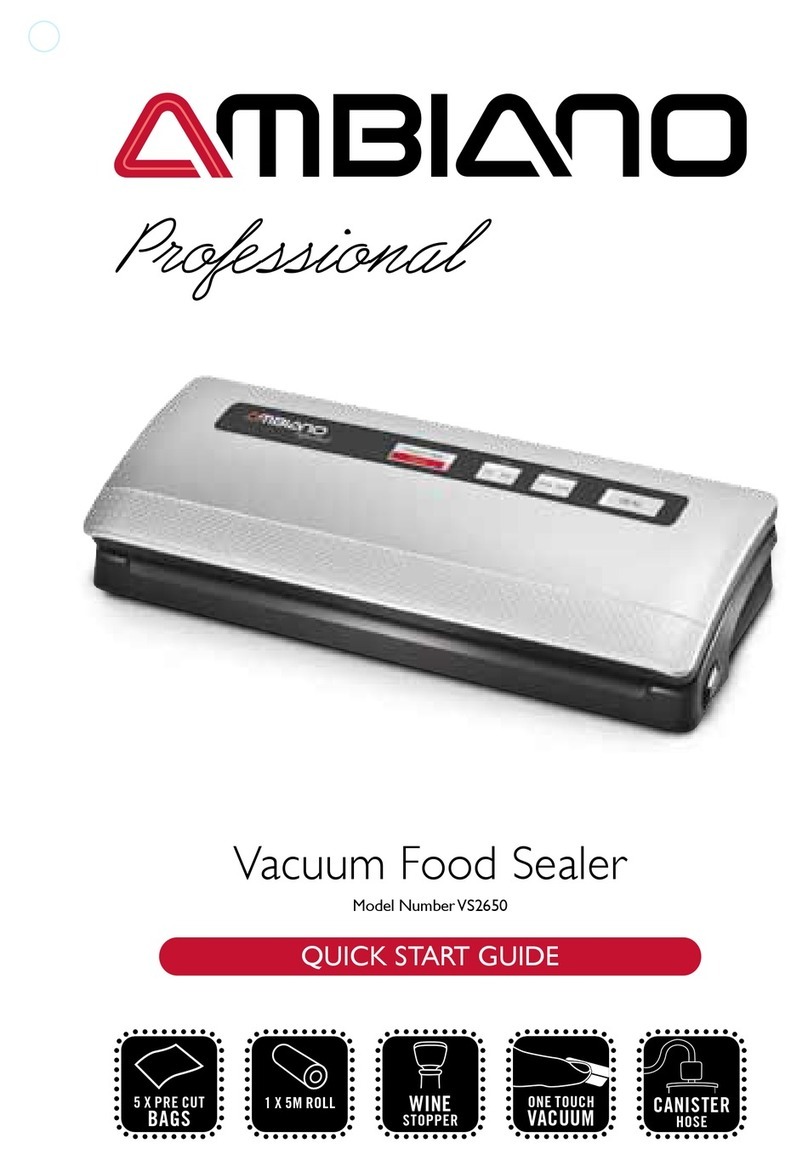 Ambiano VS2650 quick start guide