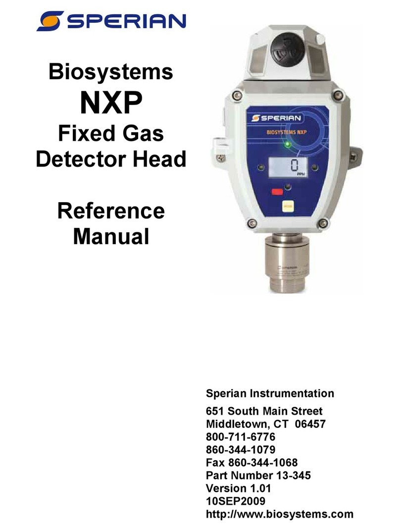 Sperian Biosystems NXP Reference manual