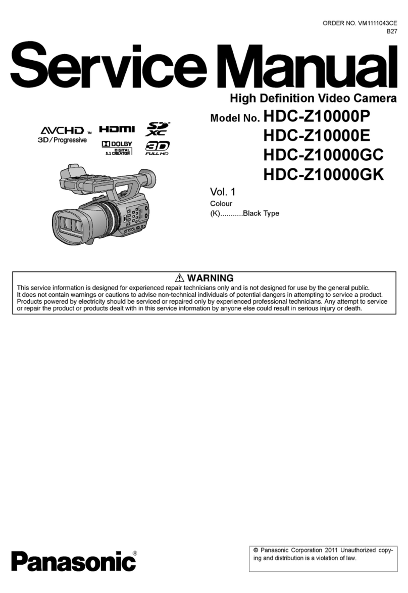 Panasonic HDCZ10000P User manual