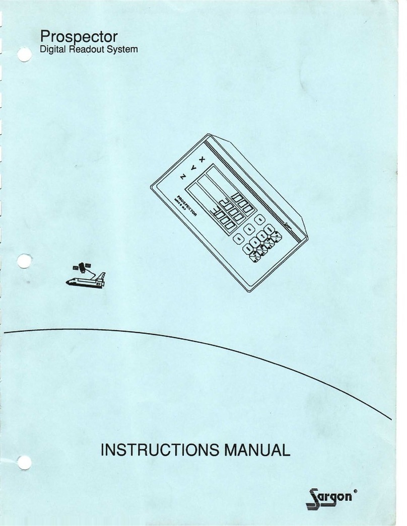 Sargon Prospector instruction manual