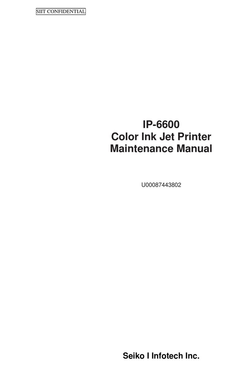 Seiko I Infotech IP-6600 User manual