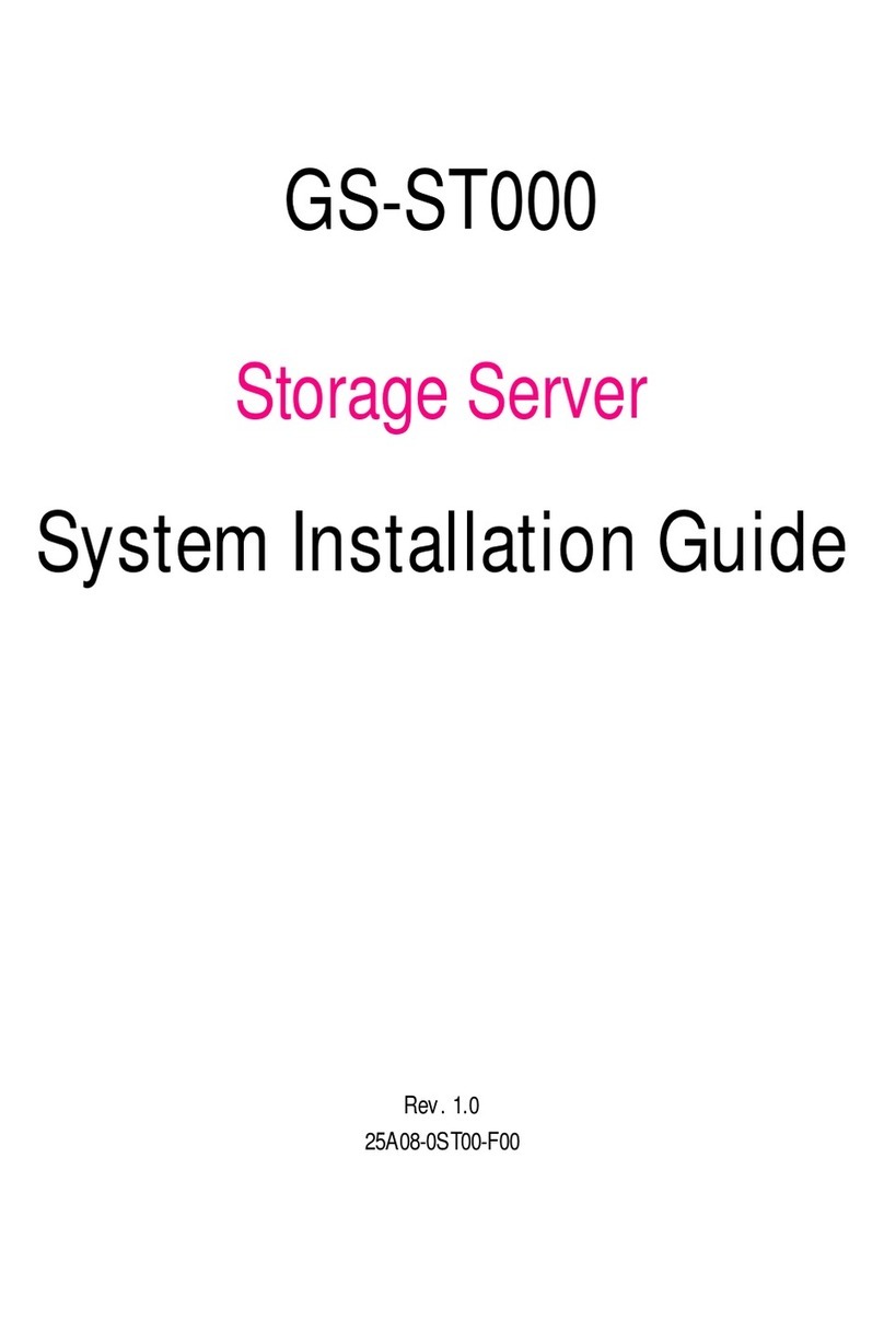 Gigabyte GS-ST000 System installation guide Gigabyte GS-ST000 System installation guide