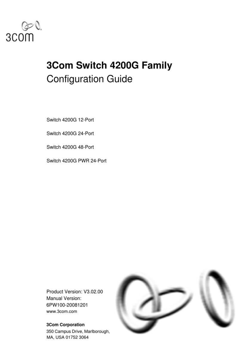 3Com 4200G 12-Port User manual