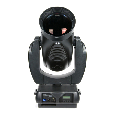 Vari Lite VL3500 Spot Luminaire User manual