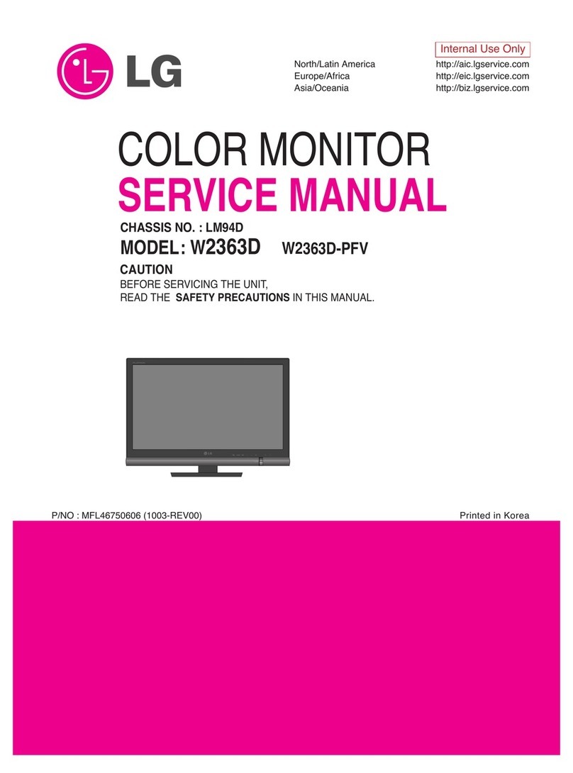 LG W2363D User manual