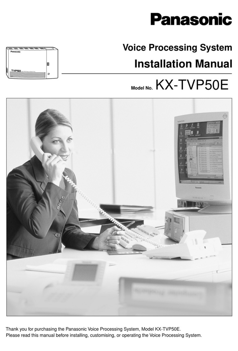 Panasonic KX-TVP50E User manual