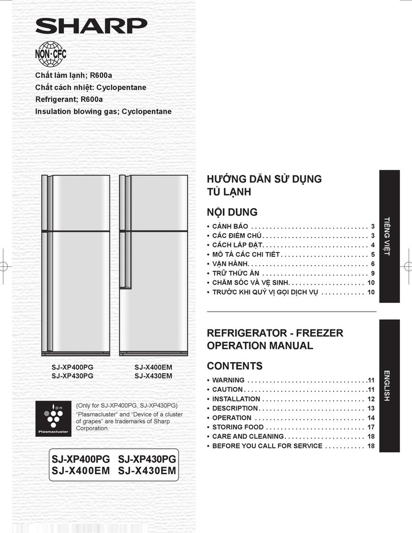 Sharp SJ-XP400PG User manual