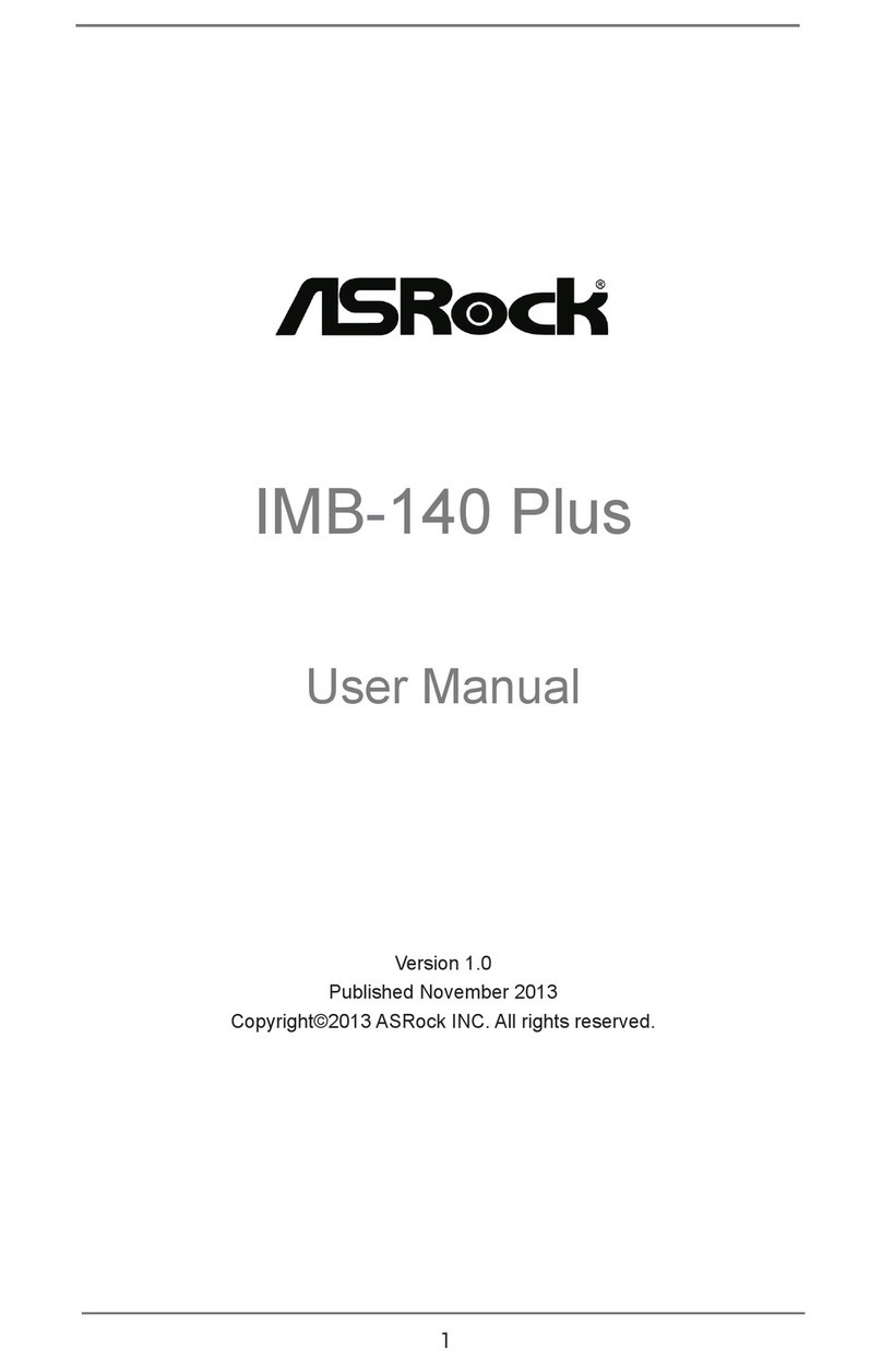 ASROCK IMB-140 Plus user manual