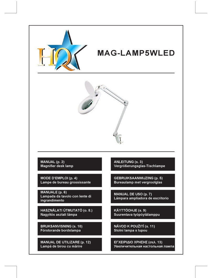 HQ MAG-LAMP5WLED manual