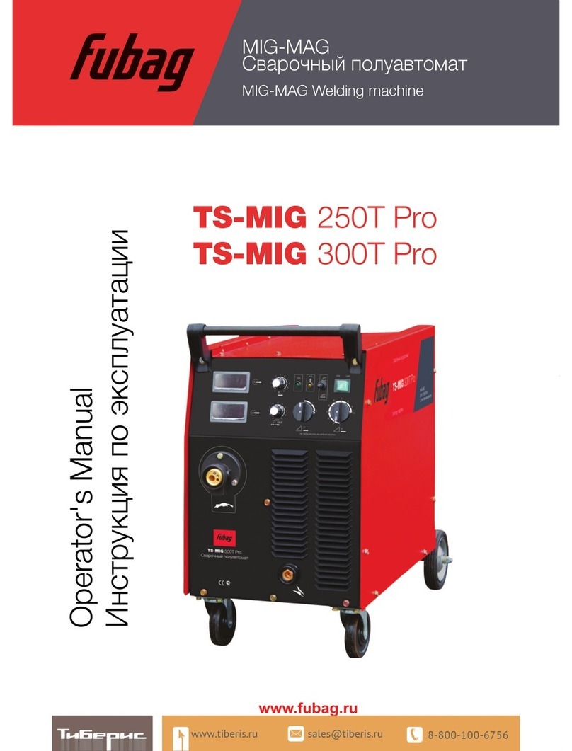 Fubag TS-MIG 250T Pro Operator's manual