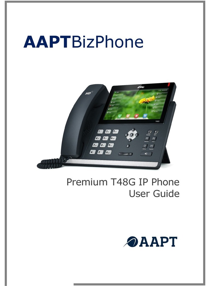 AAPT BIZPHONE T48G user guide