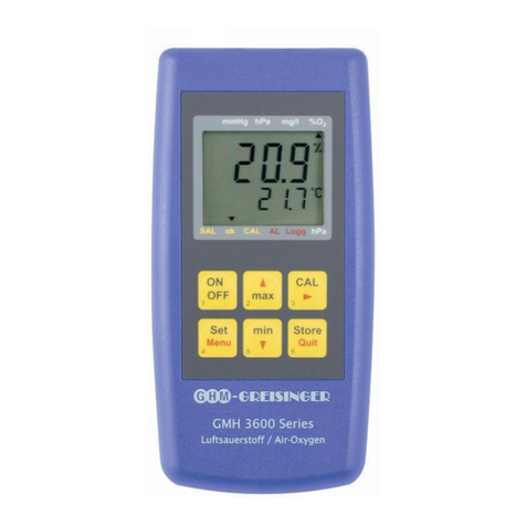 GREISINGER GMH 3692 User manual