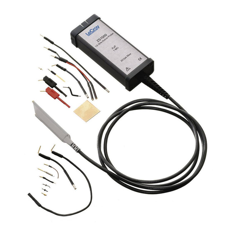Teledyne Lecroy ZS1000 Operator's manual