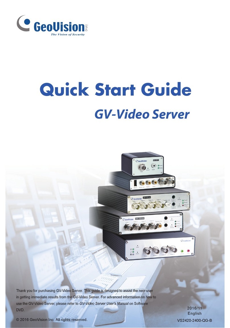 GeoVision VS04H User manual
