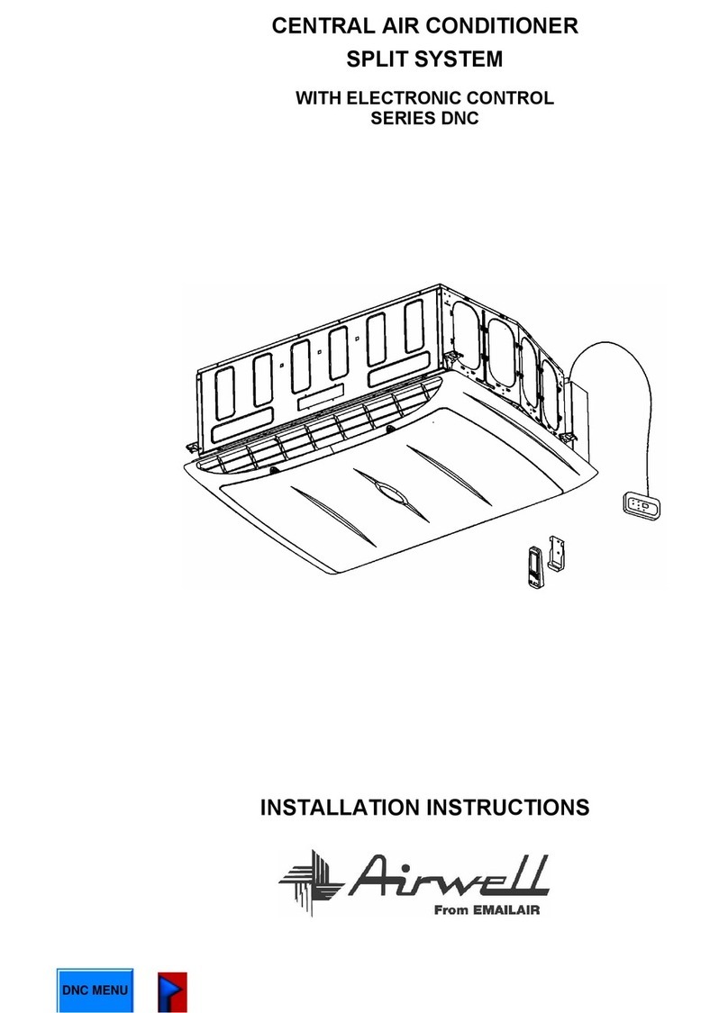 Airwell DNC 955 User manual