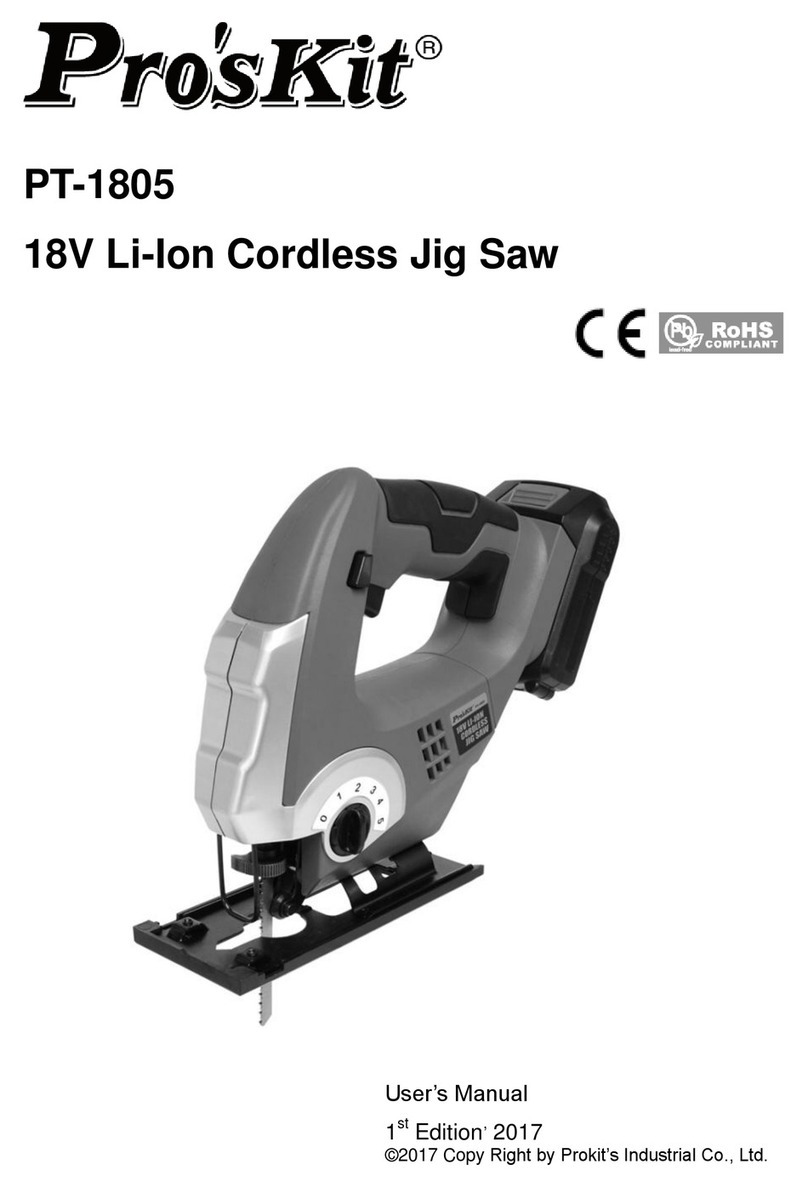 Pro's Kit PT-1805 User manual