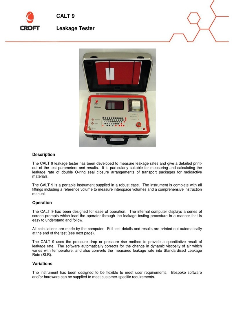 Croft CALT 9 manual