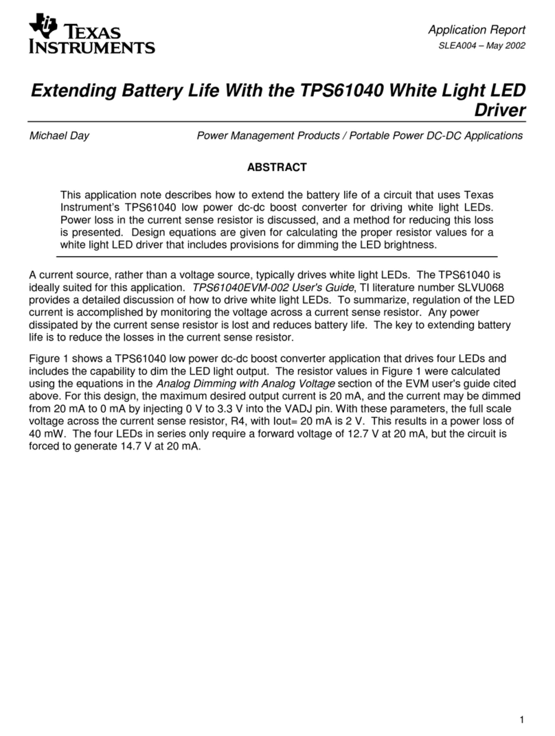 Texas Instruments tps61040dbvr User manual