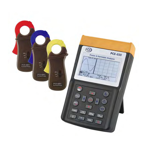 PCE Americas PCE-830 User manual